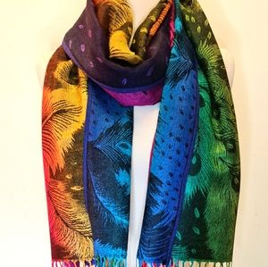 Pashmina & Silk Shawl, Scarf, Wrap